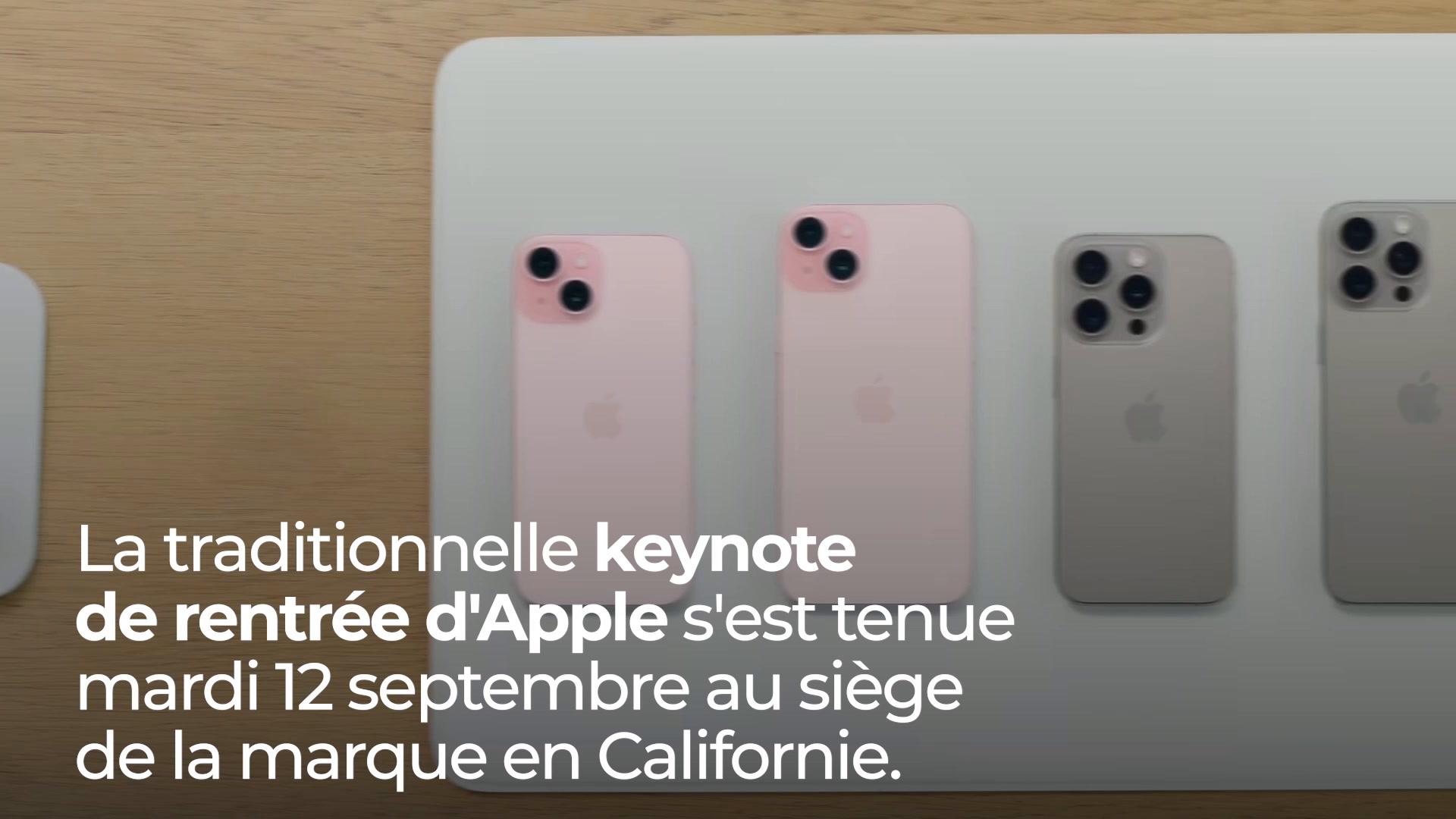 Chargeur universel, iPhone 15, nouvelle montre… tout savoir sur la Keynote  d'Apple