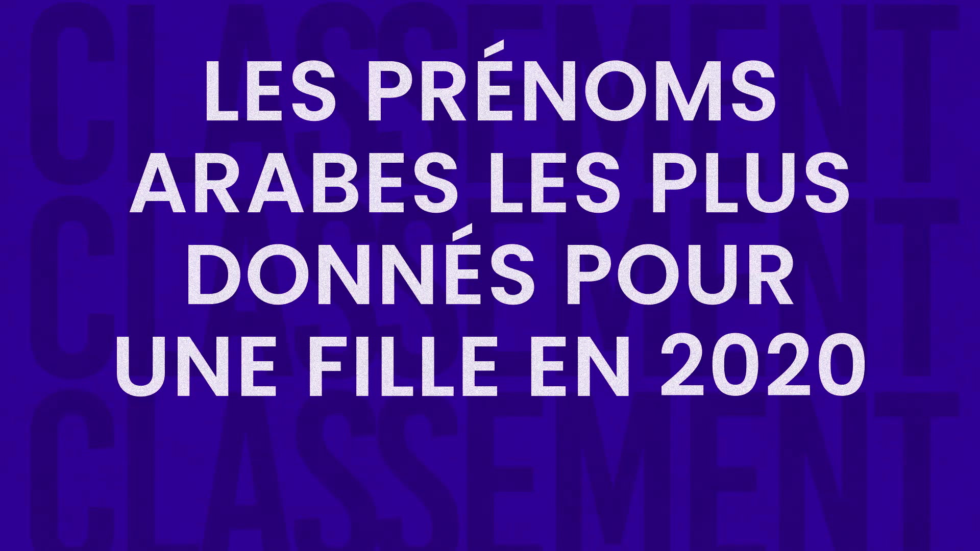 Les Plus Beaux Prénoms Italiens Prénoms arabes pour une fille les plus donnés : le classement 2022