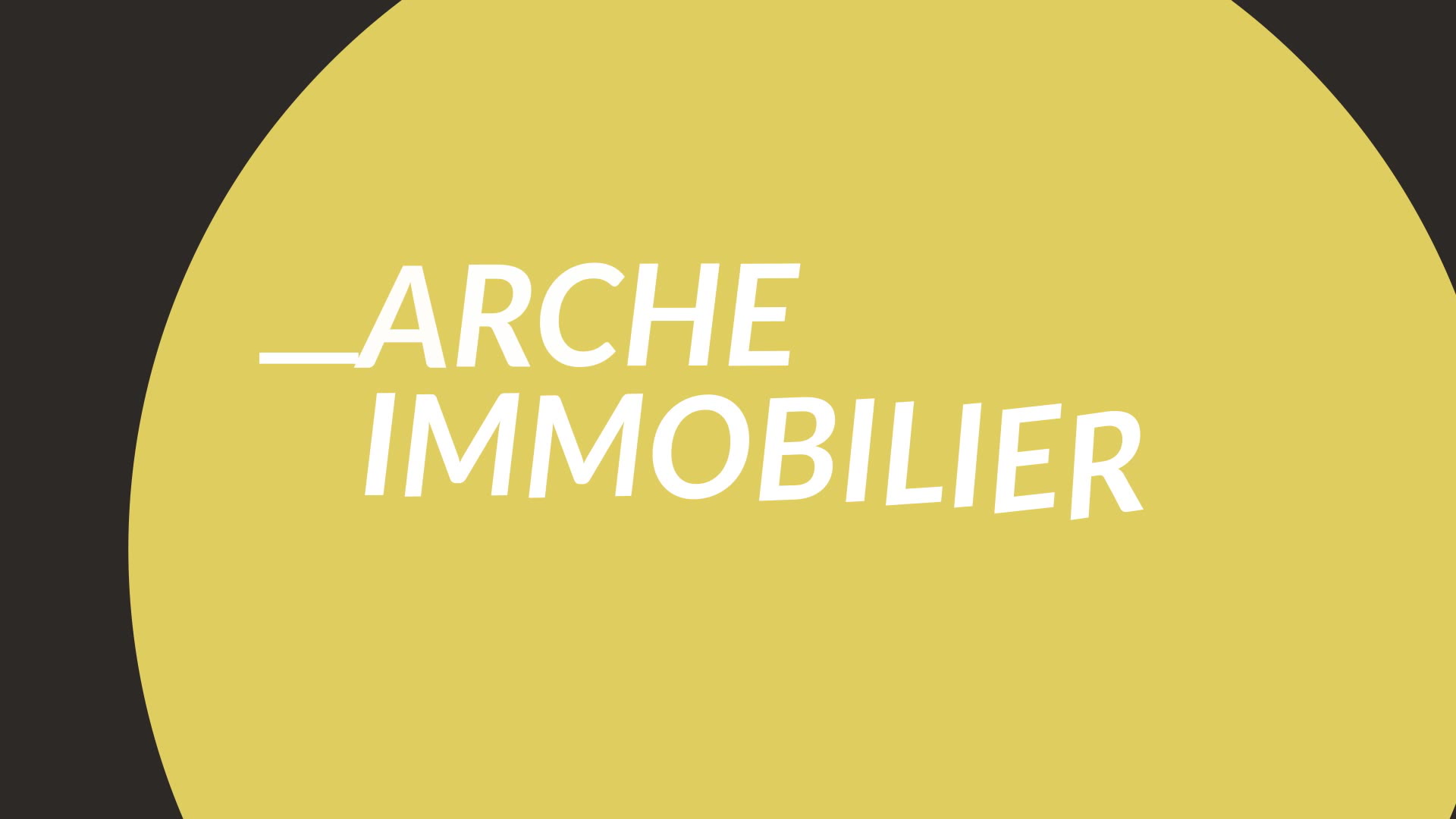 Arche Immobilier les chiffres cl s en vid o