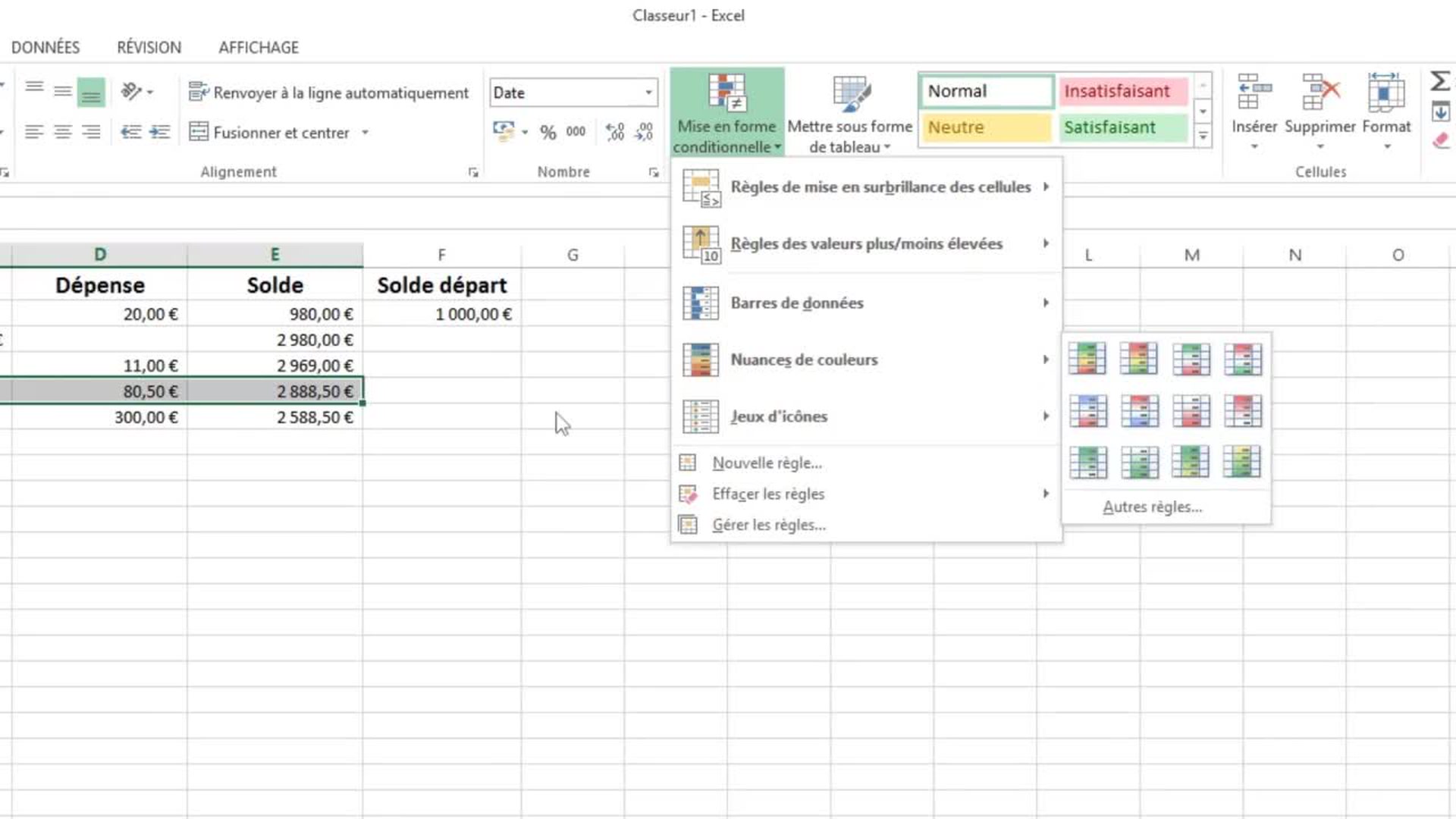 Modèle de cahier de recettes sur Excel - Modèles Word