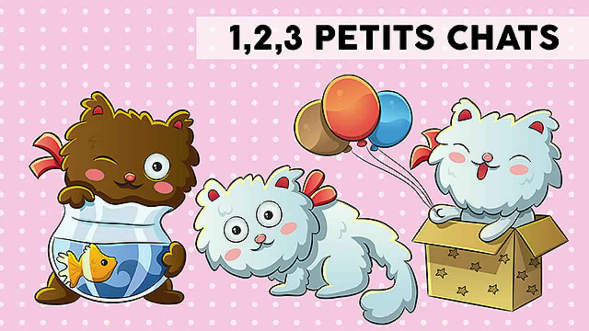 1 2 3 Trois Petits Chats Chansons Pour Enfants Sur Hugolescargot Com