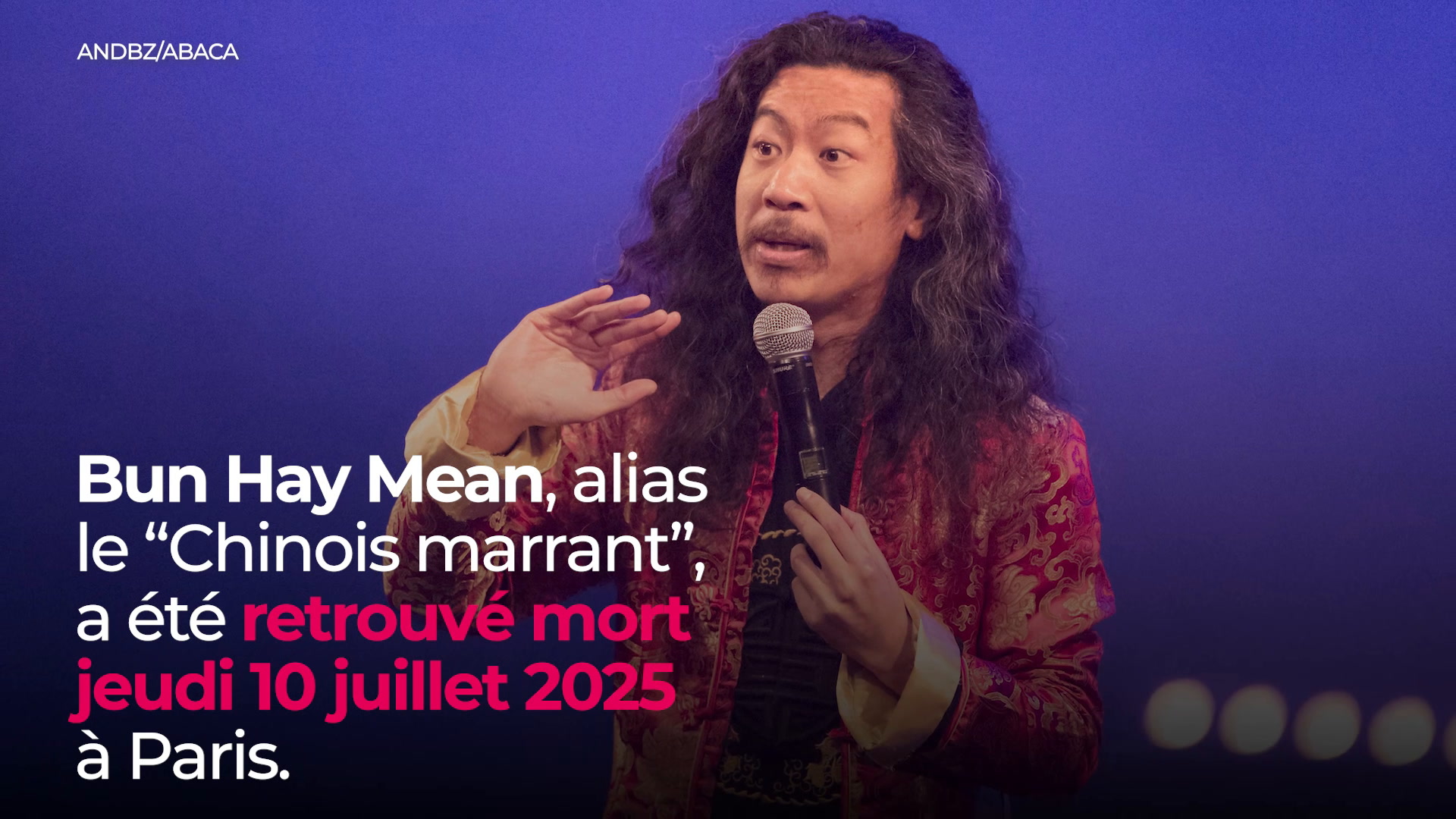 Mort de Bun Hay Mean : les causes de la chute fatale de "Chinois marrant"  dévoilées par son producteur
