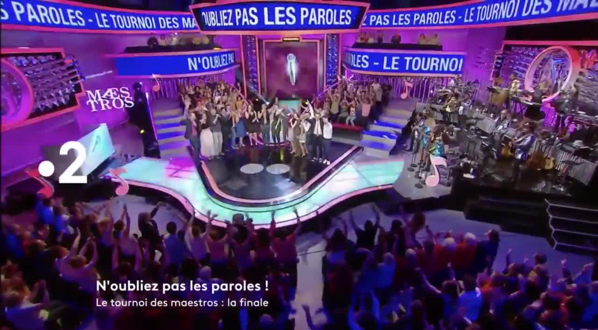 N'oubliez pas les paroles : Le tournoi des maestros, la finale