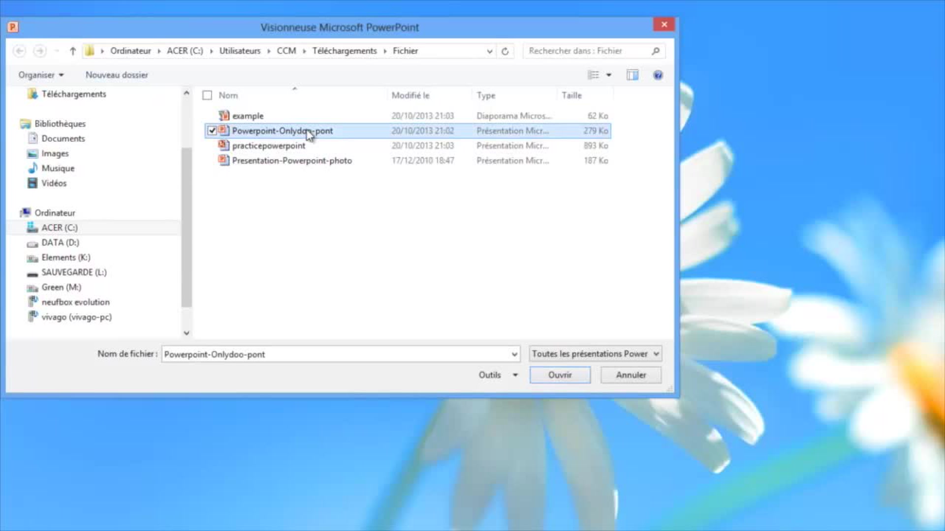 TÉLÉCHARGER VISIONNEUSE POWERPOINT WINDOWS 10