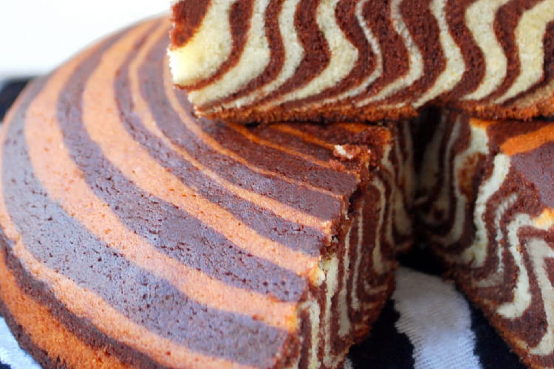 Recette De Gateau Tigre Ou Zebre