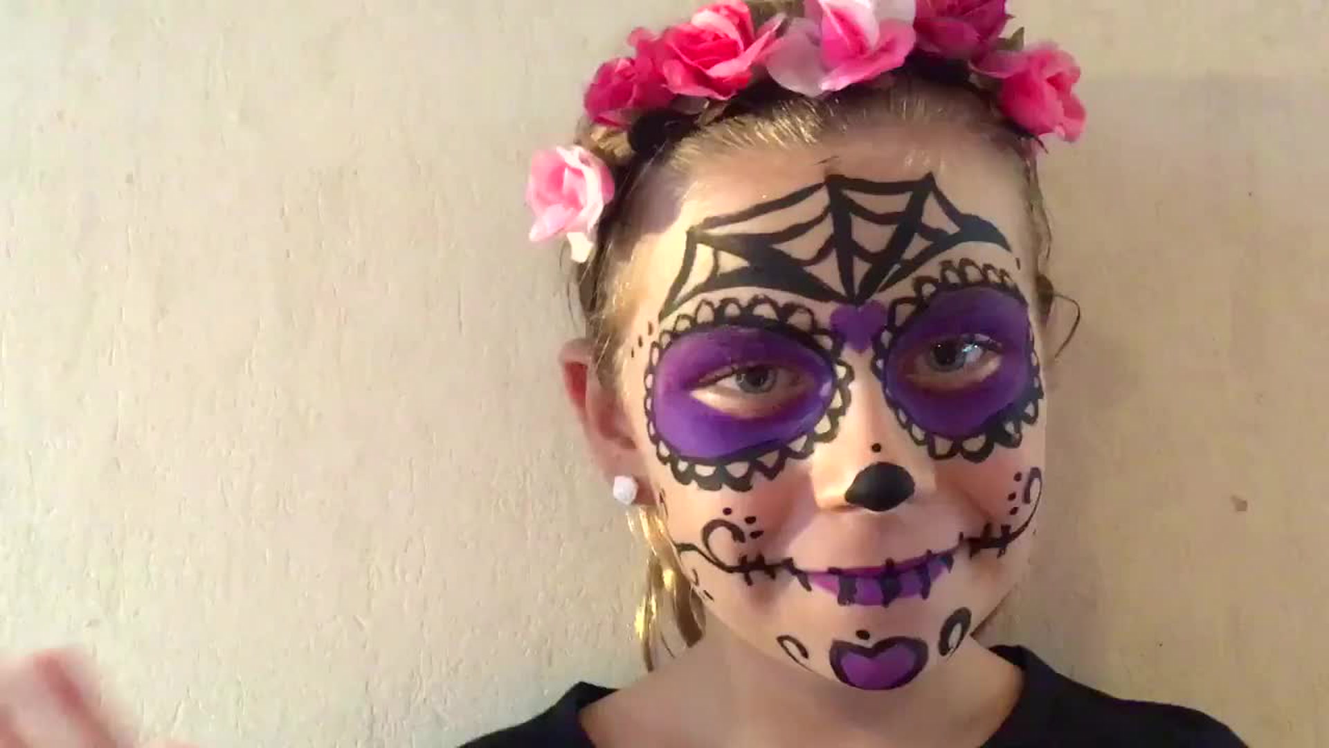 Maquillage Tete De Mort Mexique Maquillage tête-de-mort Mexicaine Halloween