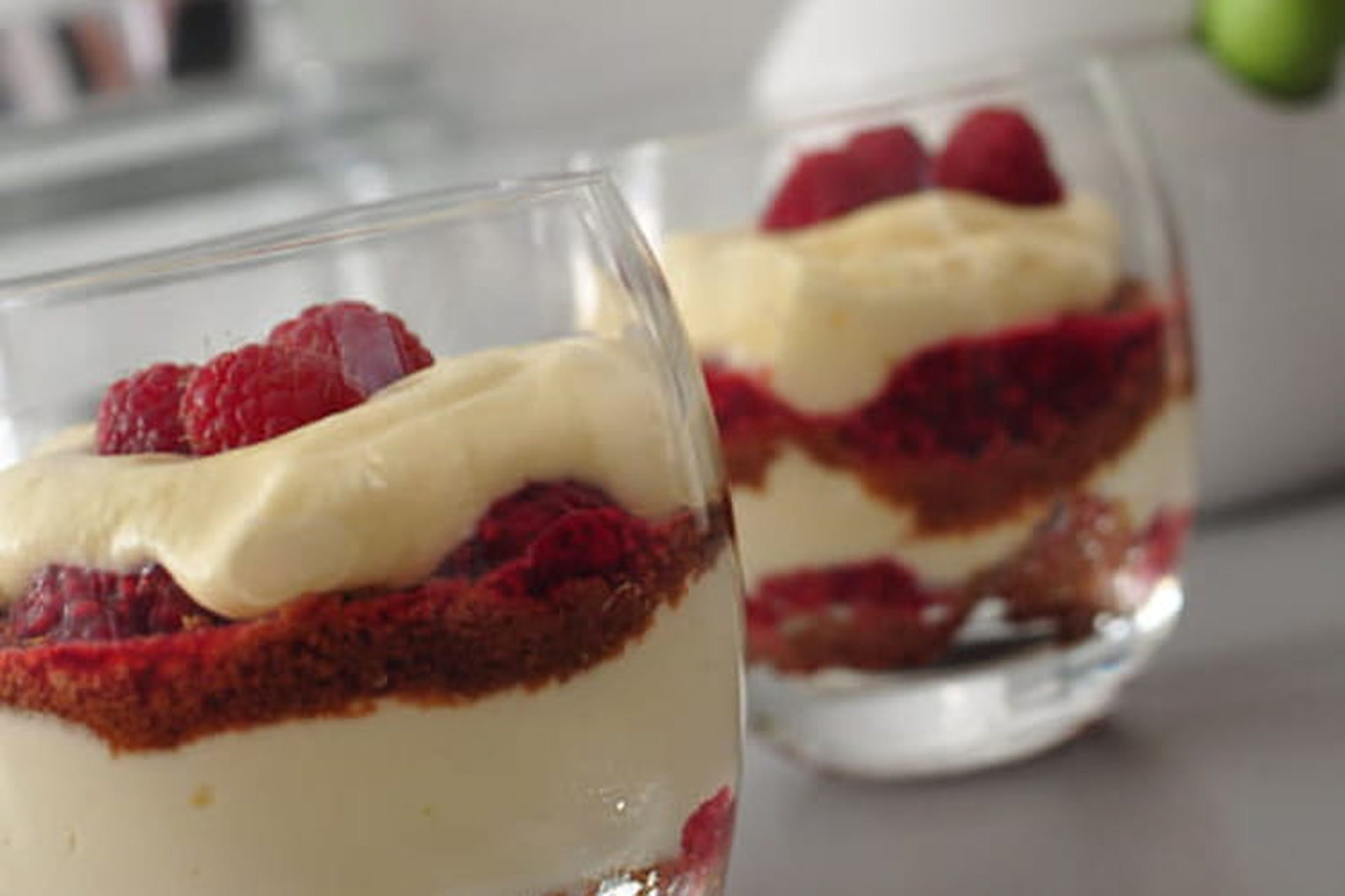 Verine framboise spéculose mascarpone - Recette i-Cook'in