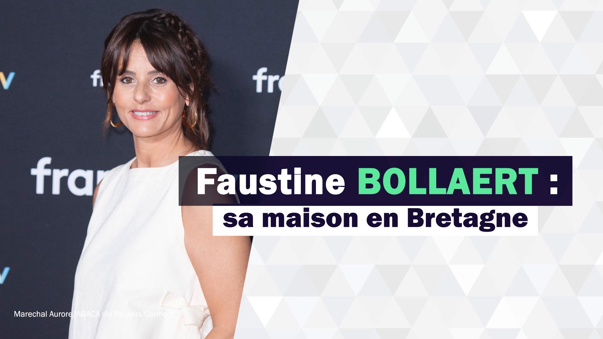 Faustine Bollaert ouvre les portes de sa maison dans un village de Bretagne près de la mer... "Je ne rêvais que de ça"