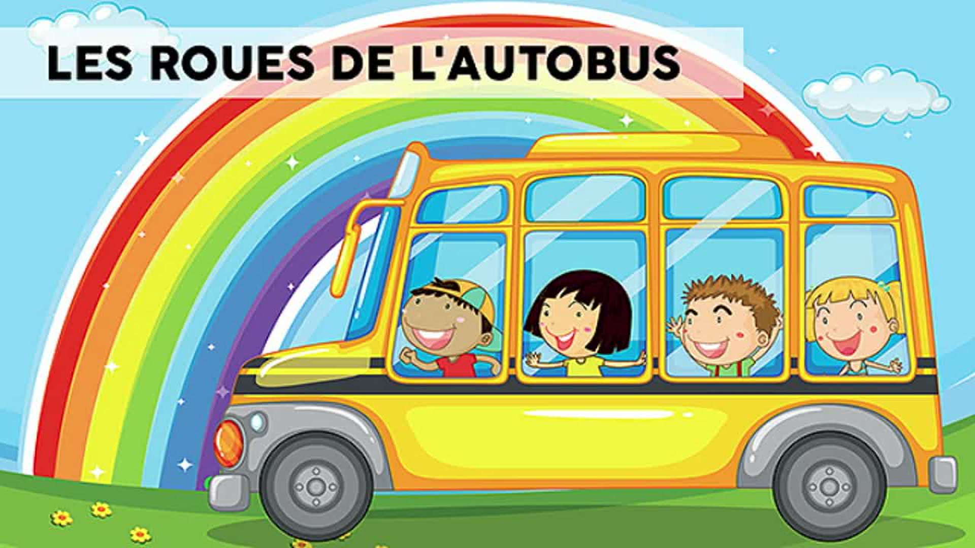 Les Roues De L Autobus Chansons Pour Enfants Sur Hugolescargot Com