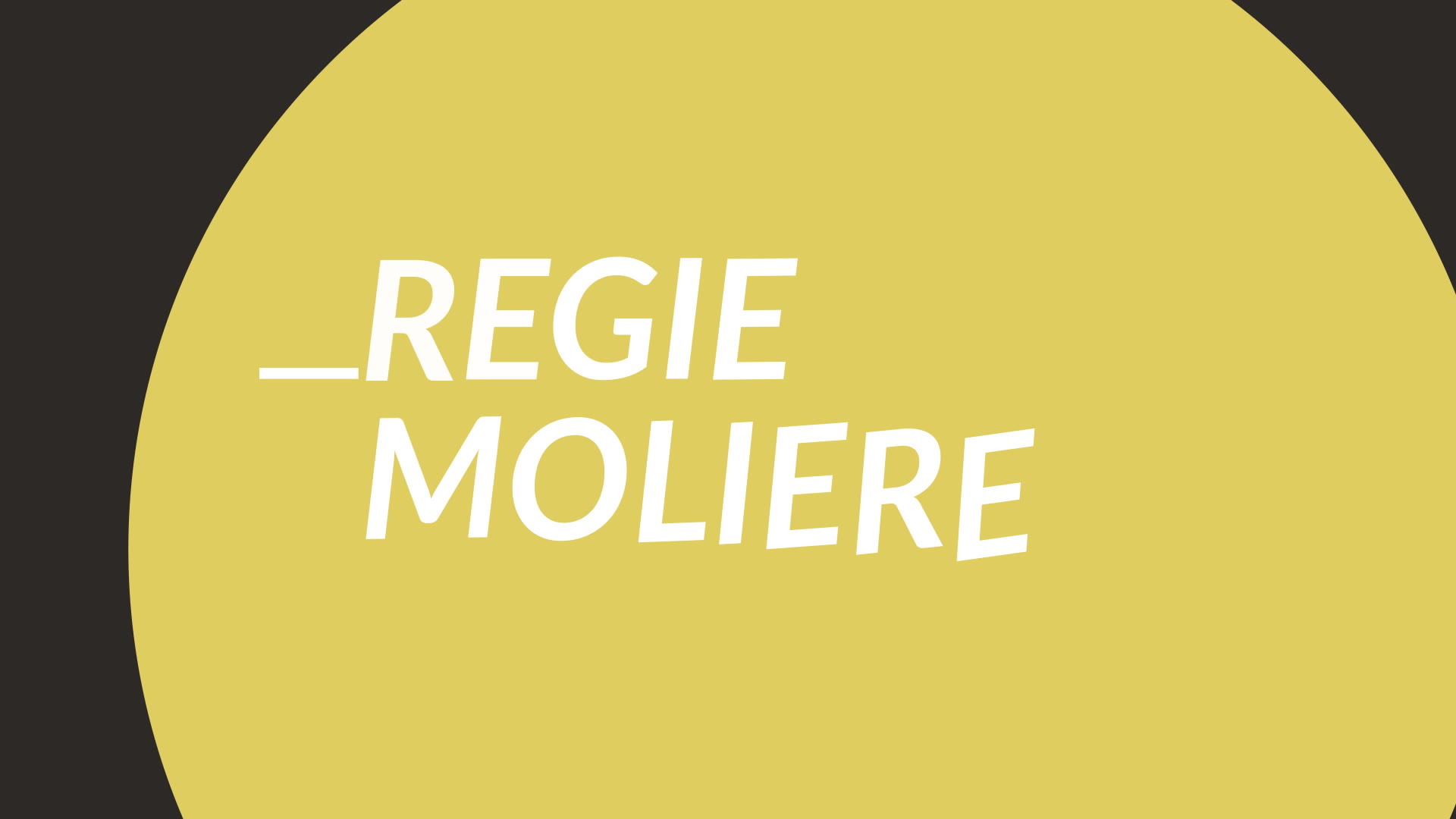 Regie Moliere les chiffres cl s en vid o