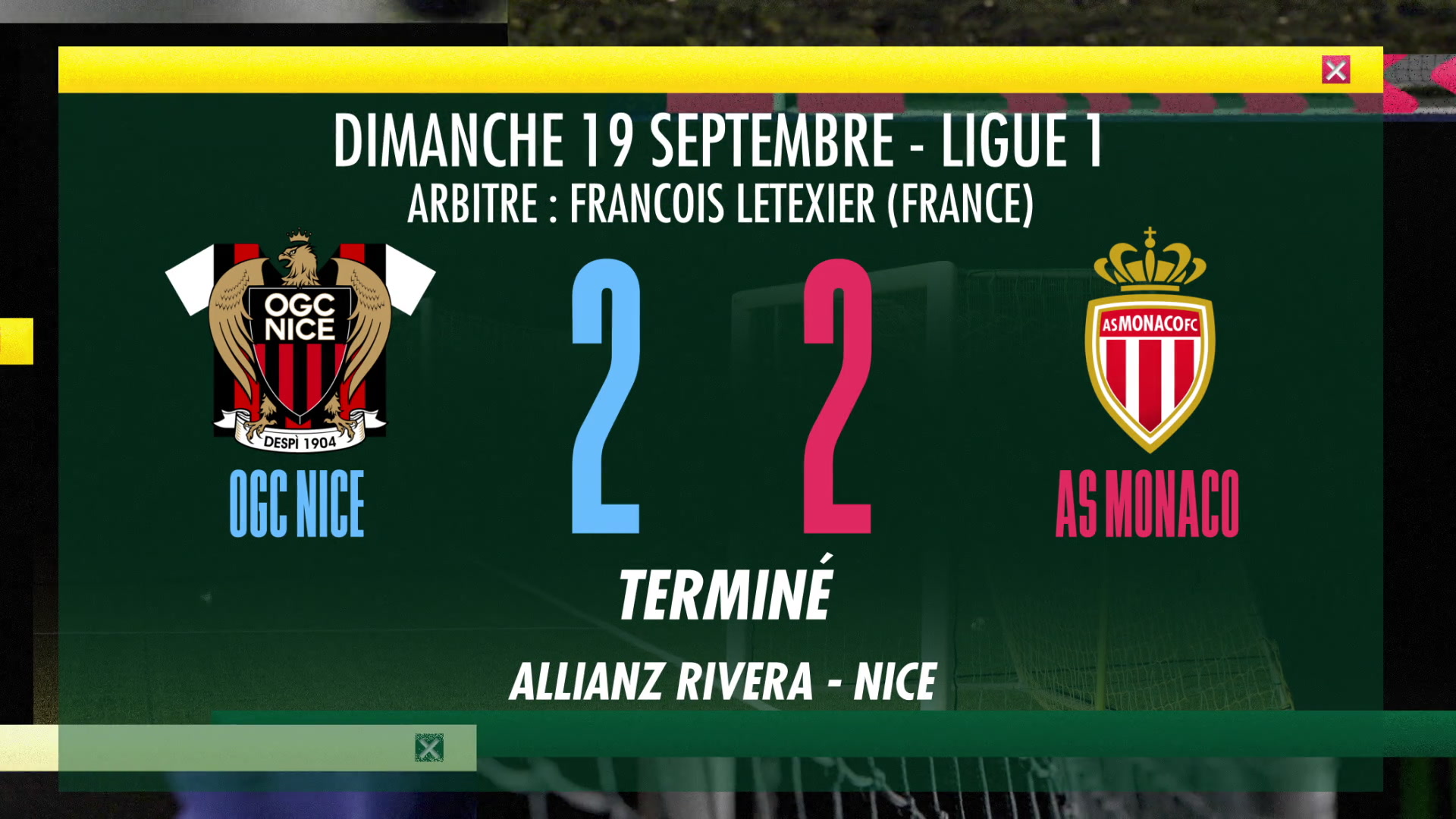 Nice Monaco L Ogc Nice N A Pas Fait La Difference Revivez Les Temps Forts Du Match