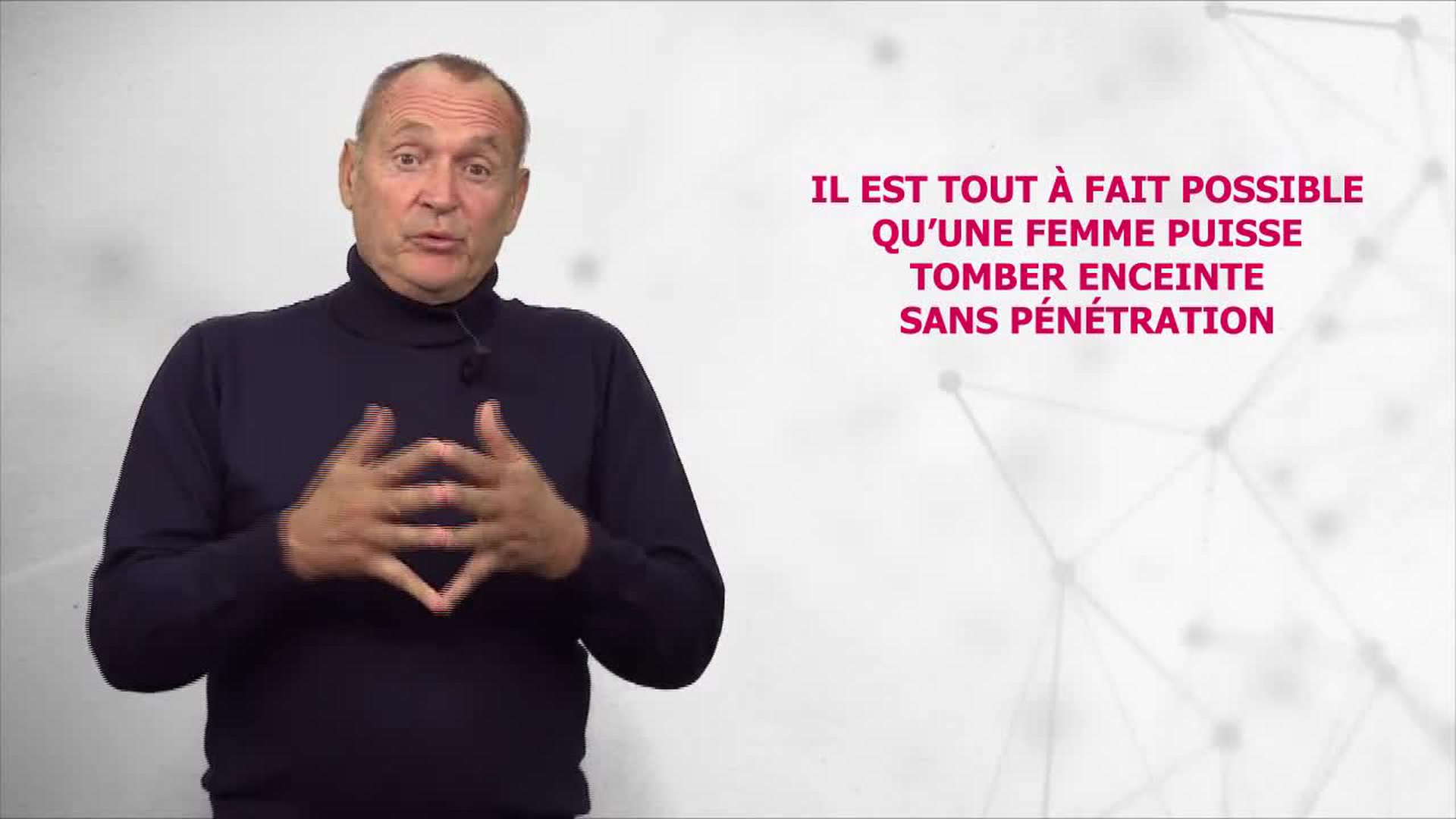 Peut-on tomber enceinte sans pénétration ?