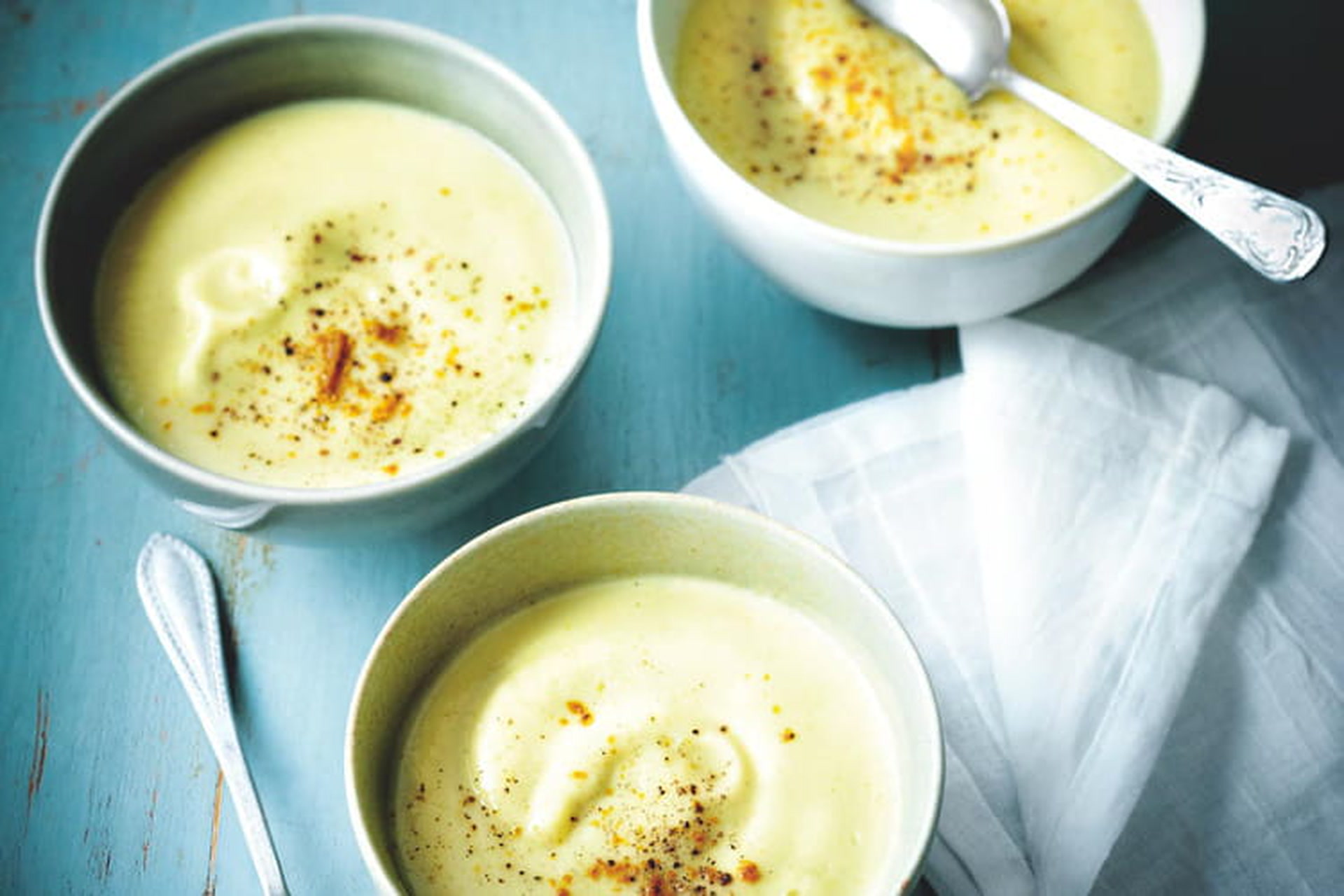 Creme de chou fleur au curry