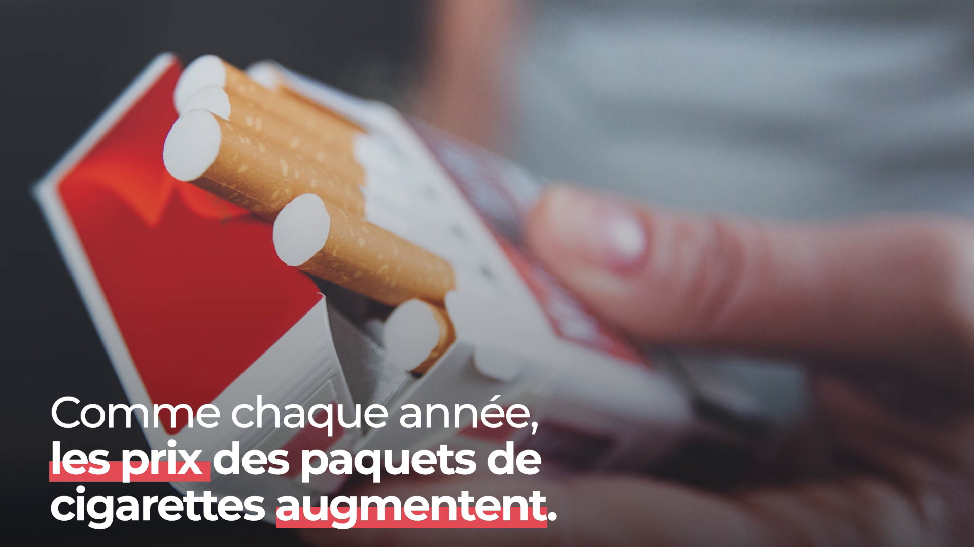 Prix du tabac : les tarifs en hausse depuis le 1er mars 2026