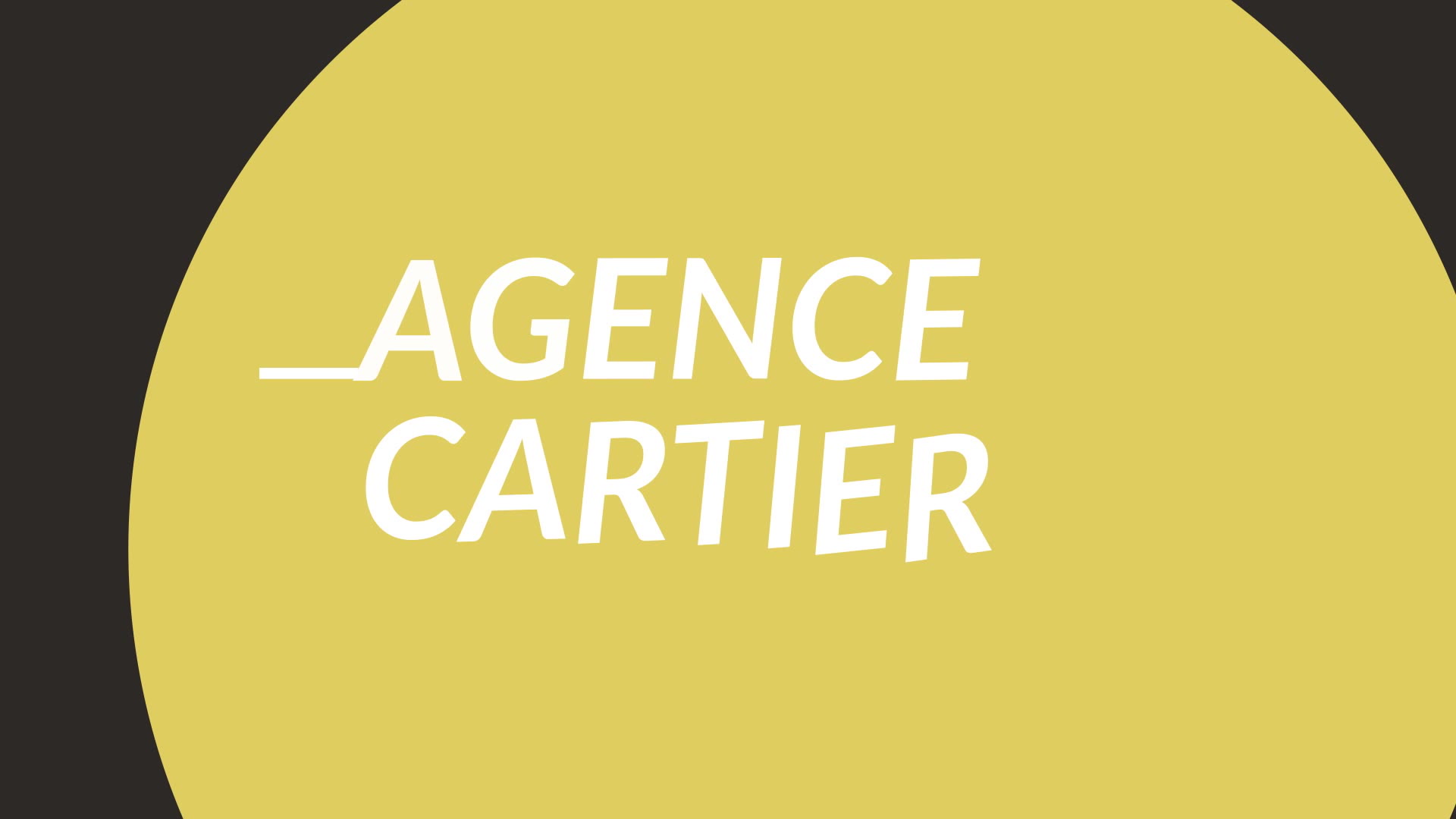 Agence Cartier les chiffres cl s en vid o