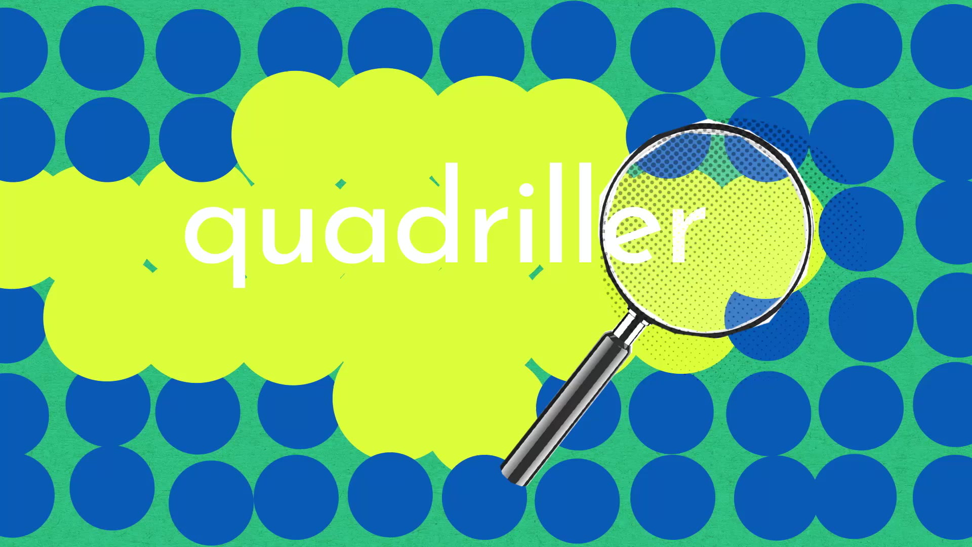 Quadriller Definition Du Verbe Simple Et Facile Du Dictionnaire