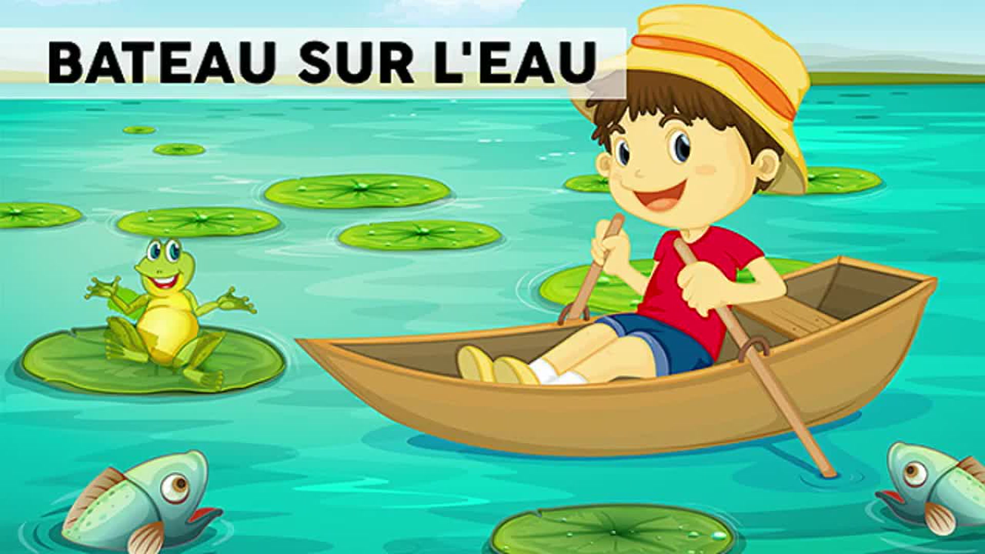 Bateau Sur L Eau Chansons Pour Enfants Sur Hugolescargot Com