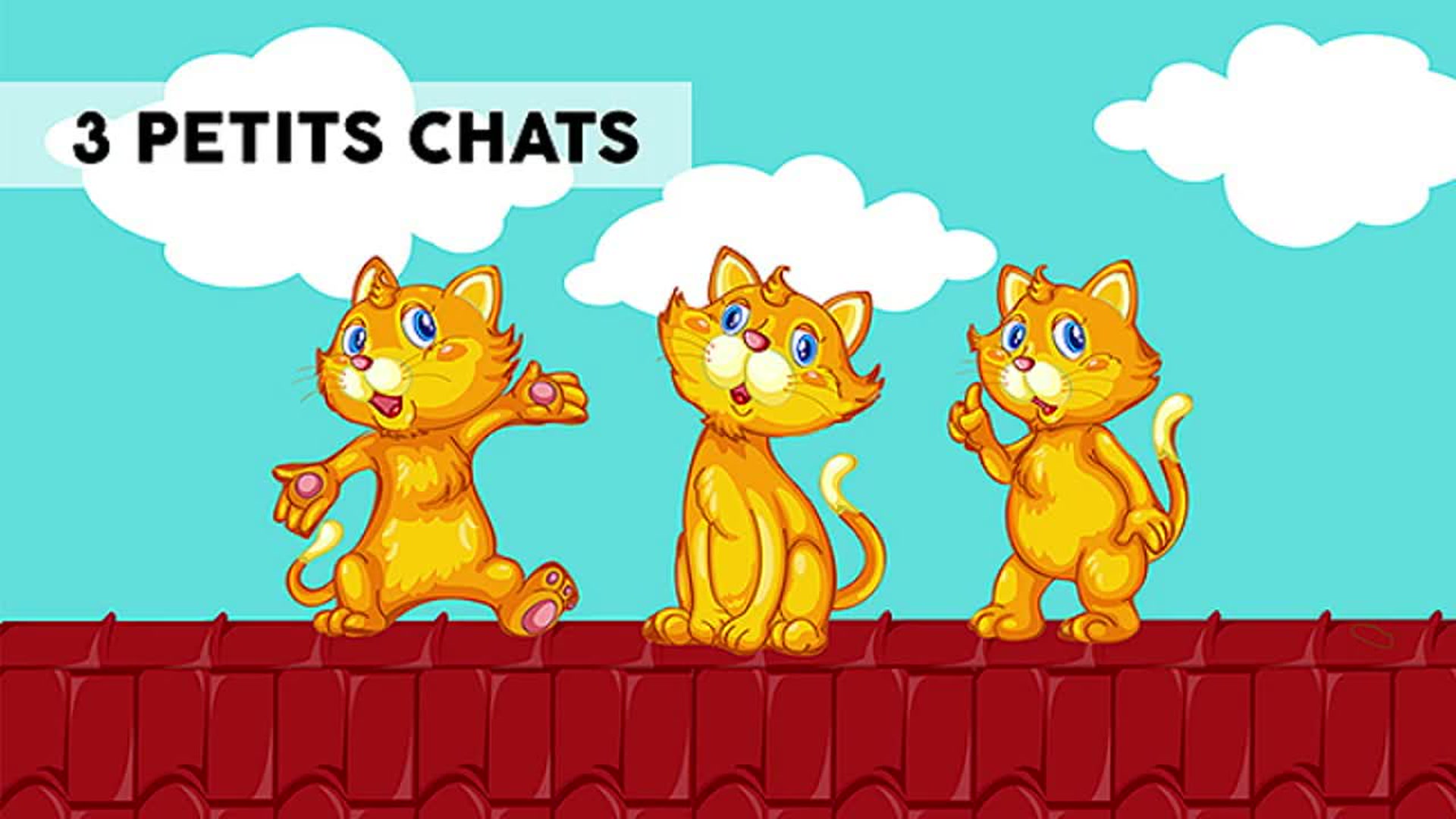 Trois Petits Chats Chansons Pour Enfants Sur Hugolescargot Com